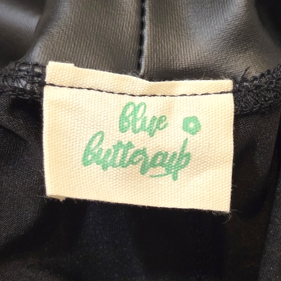 Blu Buttercup Faux Leather And Sequin Pants Small - Picture 7 of 10